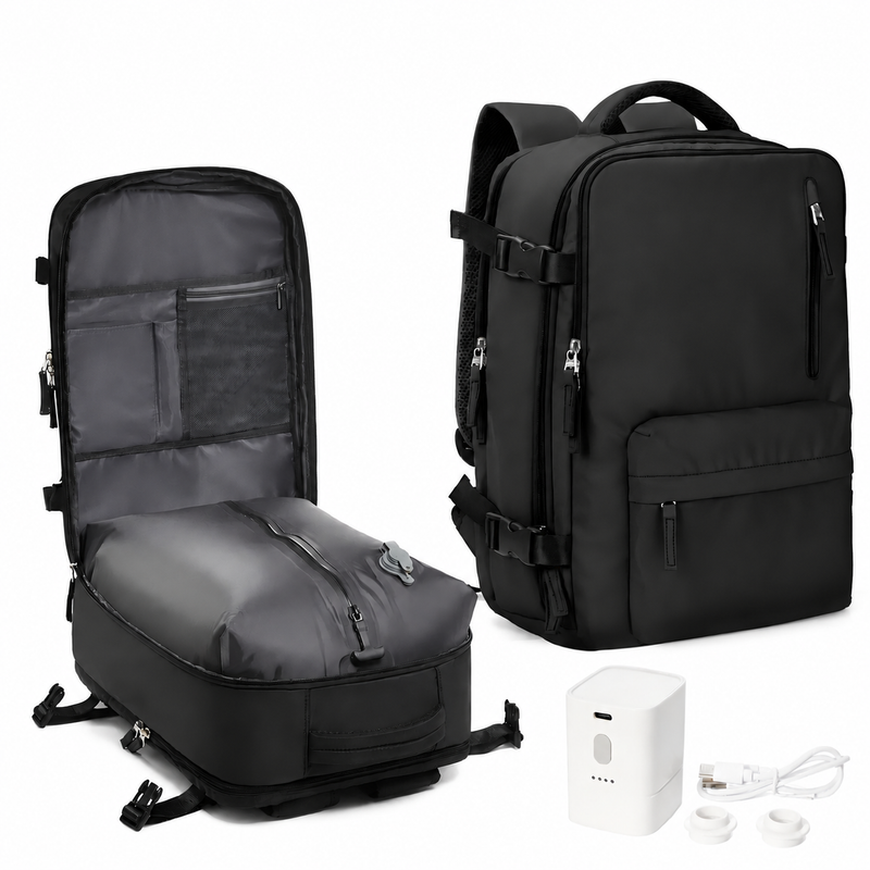Kabin Ryggsäck med Vakuum - perfekt som Handbagage