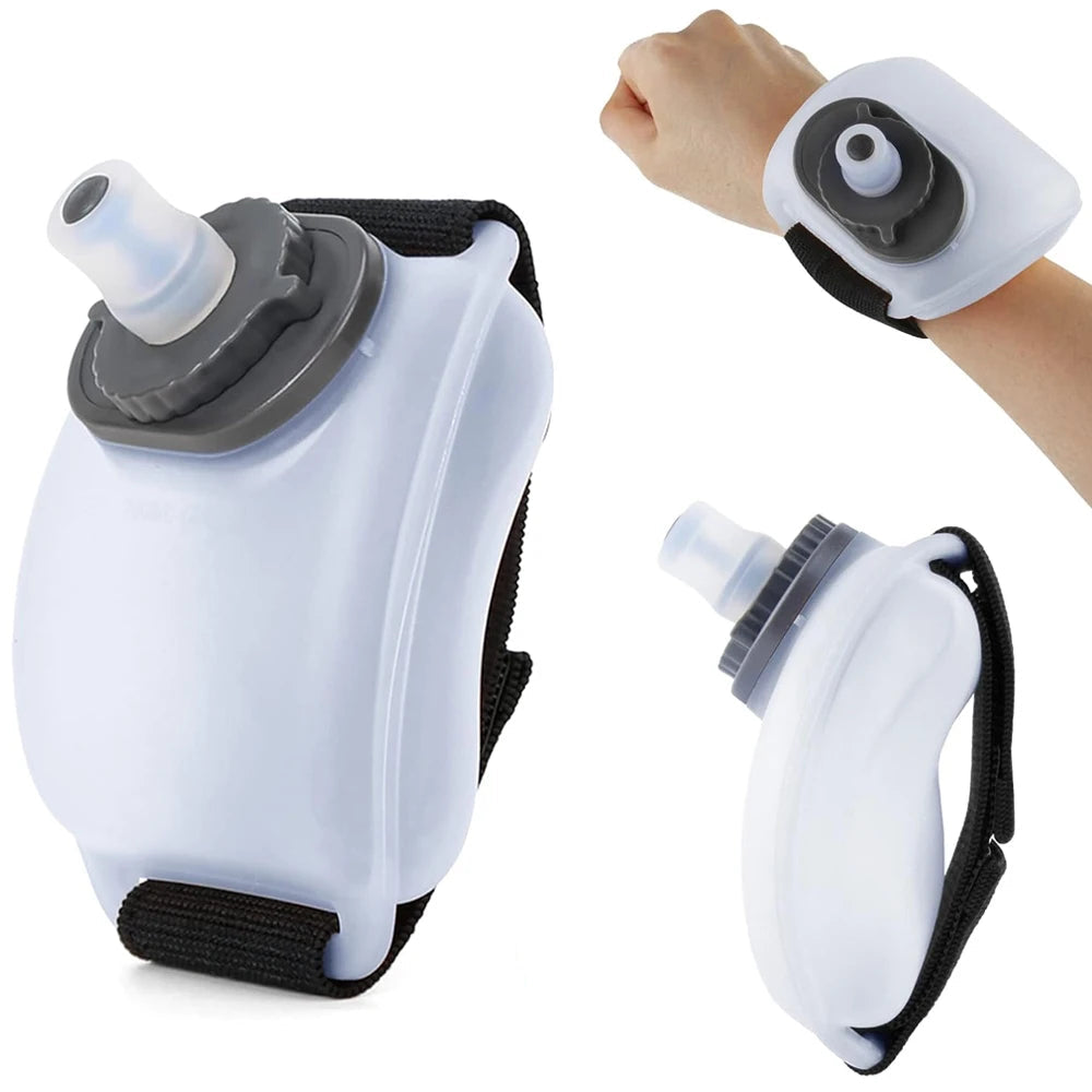 Handledsvattenflaska 200ml – För Löpning, Yoga & Gym