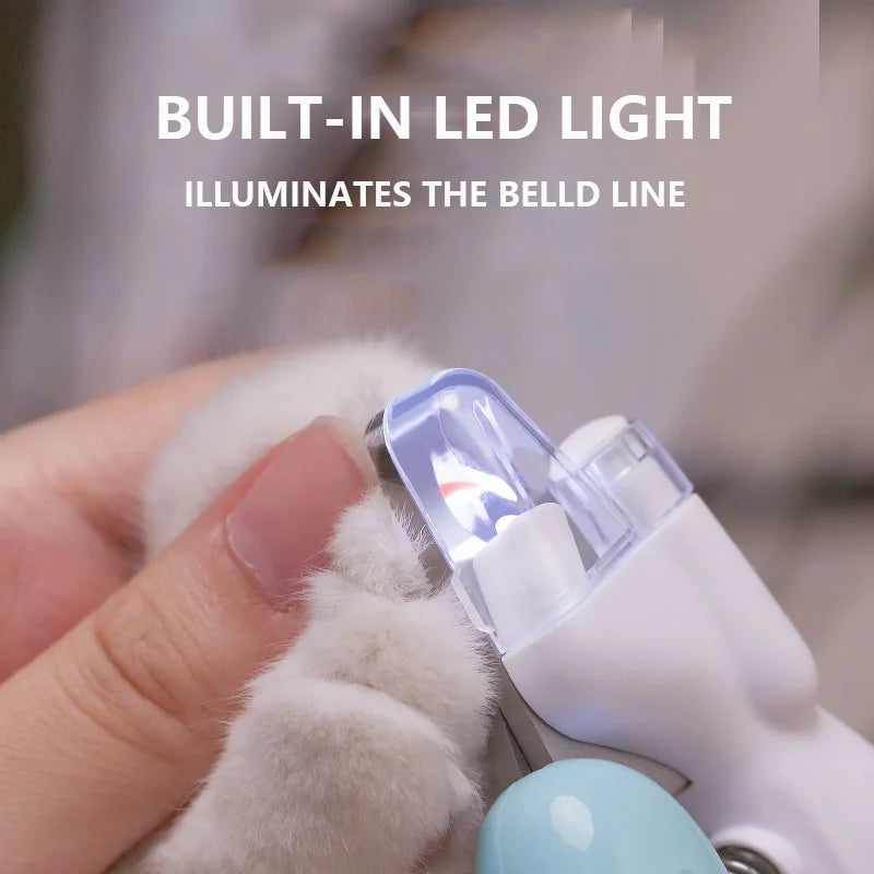 Nagelsax Husdjur med LED-ljus – Hund & Katt