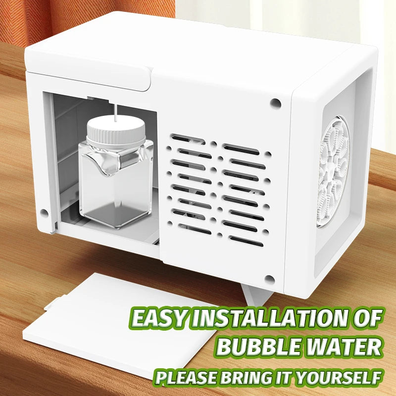 Elektrisk Bubbelmaskin 10 Hål – Automatisk För Kalas & Utomhuslek