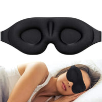 3D Sovmask Konturformad & Trycklös – Blockerar Ljus Helt