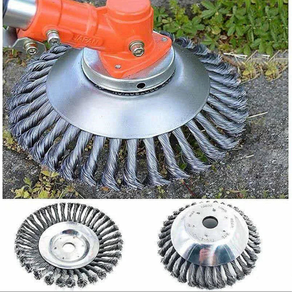 Ogräsborste – Ståltrimmer Passar de Flesta Trimmermodeller