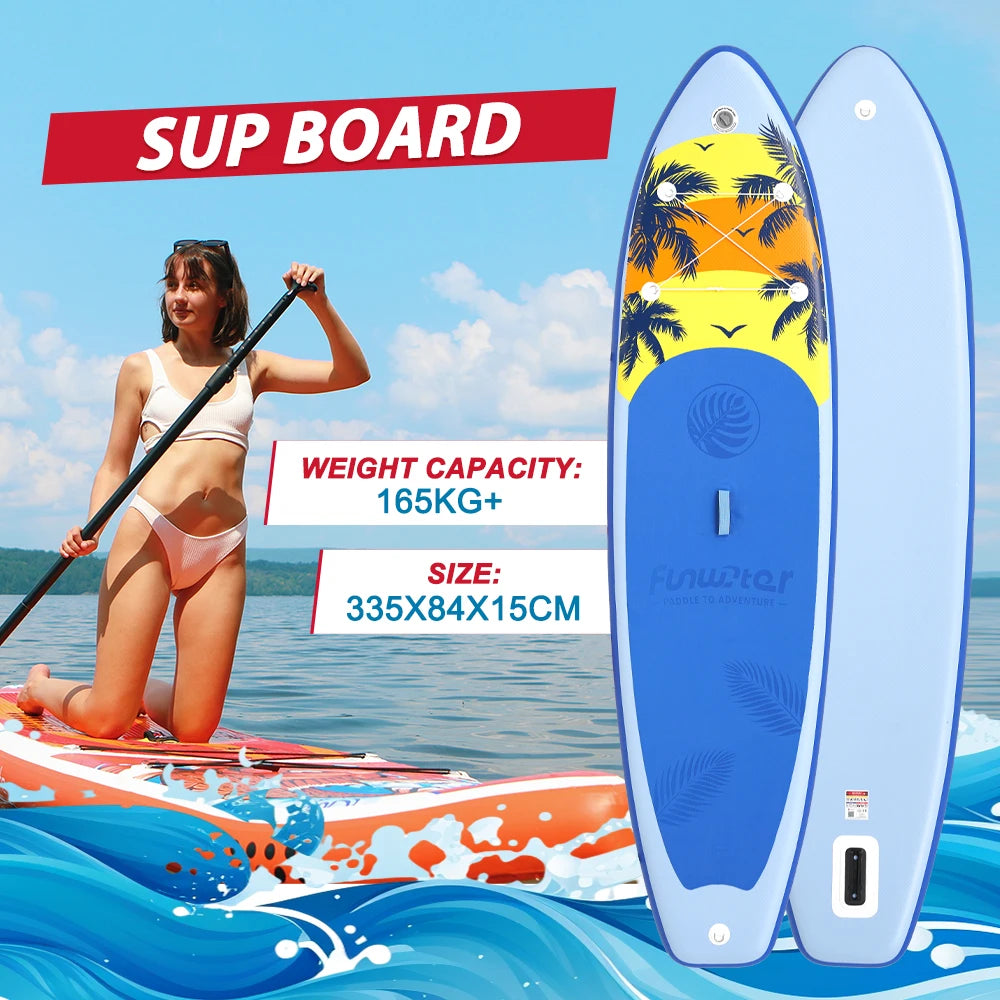 Uppblåsbar SUP-bräda – Stand Up Paddleboard Komplett Set