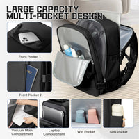 Kabin Ryggsäck med Vakuum - perfekt som Handbagage