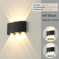 LED Vägglampa – Utomhus & Inomhus Vattentät av Aluminium
