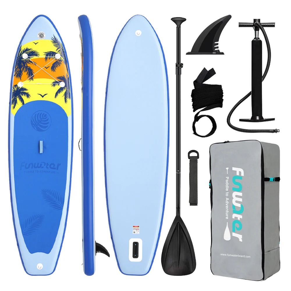 Uppblåsbar SUP-bräda – Stand Up Paddleboard Komplett Set